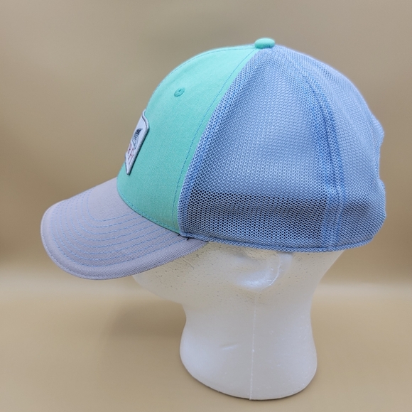 Team Semper Fi Men's Snapback Trucker Hat Cap Green Grey Blue PUKKA Custom - Picture 4 of 8